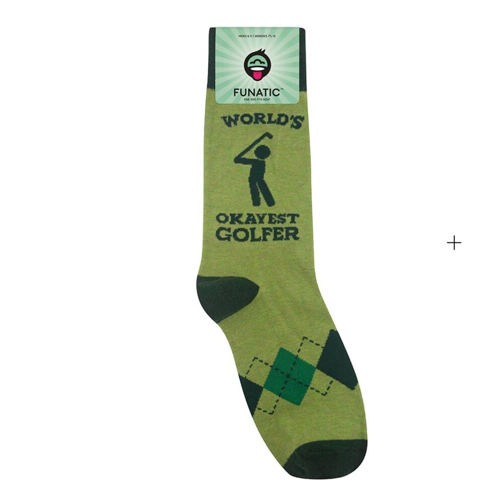 Funatic Golfer Socks - one size fits most